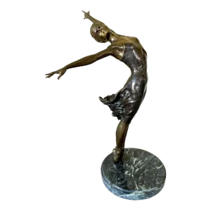 Mario Jason Sculpture Bronze Ballerina "Kelly Il Original Limited Edition # 7 of 25