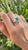 Set in 18k Gold, 1.52 Carats Zambian Emerald & Rose Cut Diamonds Engagement Ring, Us Size 6 For Sale - Image 11 of 13