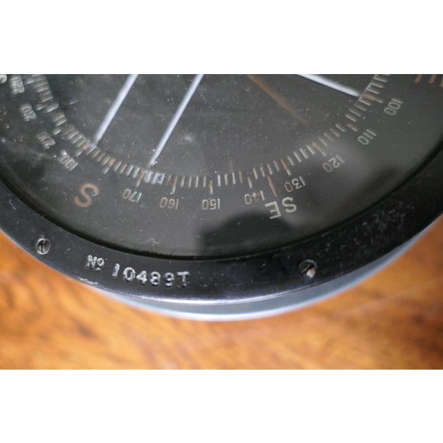 Royal Air Force P10 Aircraft Compass No. 10489 T, 1930s For Sale - Image 9 of 10