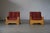 Rustic Oak Lounge Chairs, France, 1960s, Set of 2 For Sale - Image 6 of 14