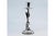 Silver Mythological Figure Candlestick in Silver on Pearly Base For Sale - Image 8 of 9