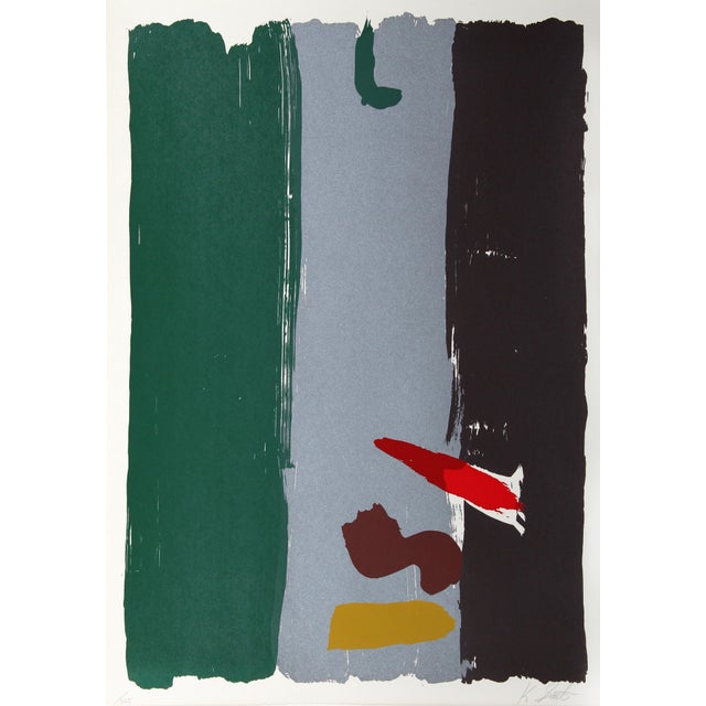 Abstract Onion Train, Signed Screenprint by Kikuo Saito For Sale - Image 3 of 3