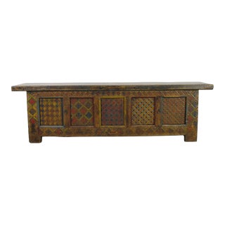 Mid 19th Century Antique Low Xinjing Buffet Sideboard For Sale