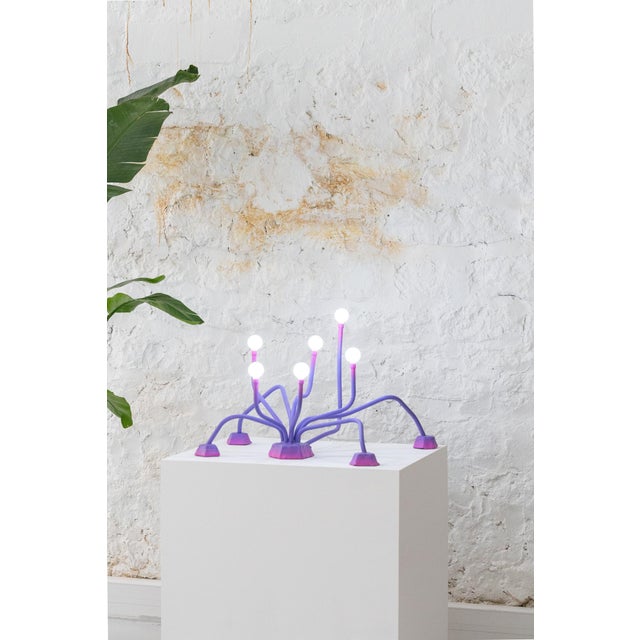 Dragon Lamp Table Lamp by Vincent Decat For Sale - Image 4 of 6