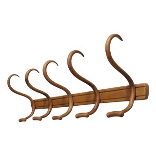 Large Bentwood Hat and Coat Hooks, 1900 For Sale
