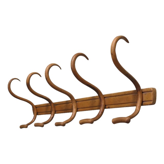 Large Bentwood Hat and Coat Hooks, 1900 For Sale