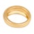 Cartier Cartier Paris Vintage Dome 18k Yellow Gold Band Ring, Size 6 For Sale - Image 4 of 4