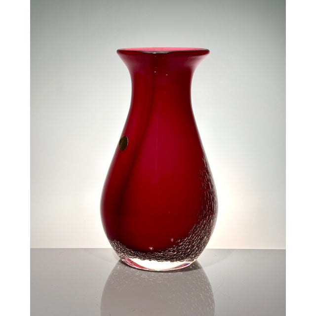 1960s Lead Crystal Glass Art Vase from Schott Zwiesel, West Germany, 1960s For Sale - Image 5 of 18