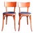 Vintage Bistro Chairs from Baumann, 1960s, Set of 2 For Sale