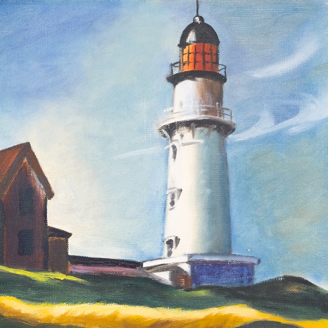 Lighthouse on a Hill - Tomoko Parry, C. 1990s For Sale In San Diego - Image 6 of 10