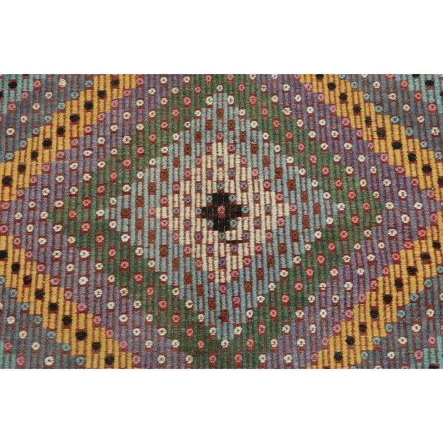 1960s Vintage Turkish Kilim Rug - 74" X 117" For Sale - Image 5 of 13