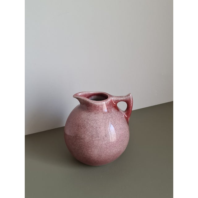 Vintage French Ceramic Pitcher by Tim Orr, 1960s For Sale - Image 11 of 12