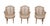 Wood Louis XVI Style Barrel Cane Desk Chair, 1900 For Sale - Image 7 of 13