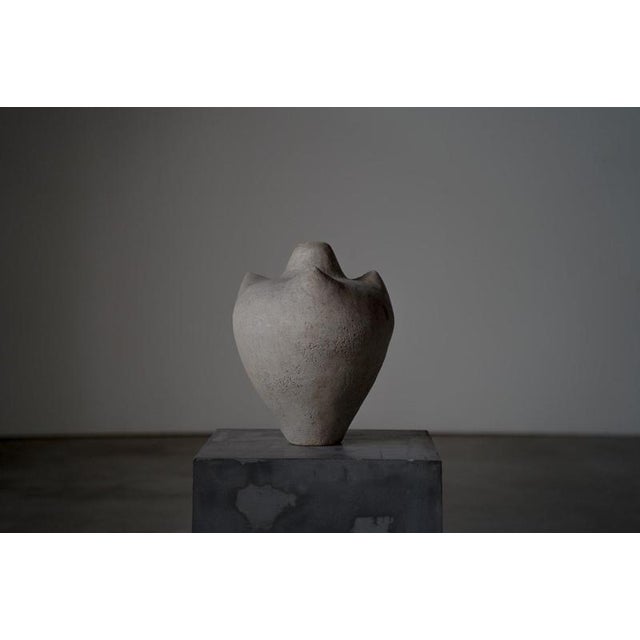 Vintage French Sculptural Vase, 1970s For Sale - Image 3 of 9