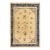 1920s Beige Cream Floral Modern Antique Chinese Peking Rug 6'2" X 8'8" Hand Knotted Wool Carpet For Sale