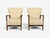 1940s Søren Hansen, Lounge Chairs, Wool, Beech, Denmark, 1940s For Sale - Image 5 of 12