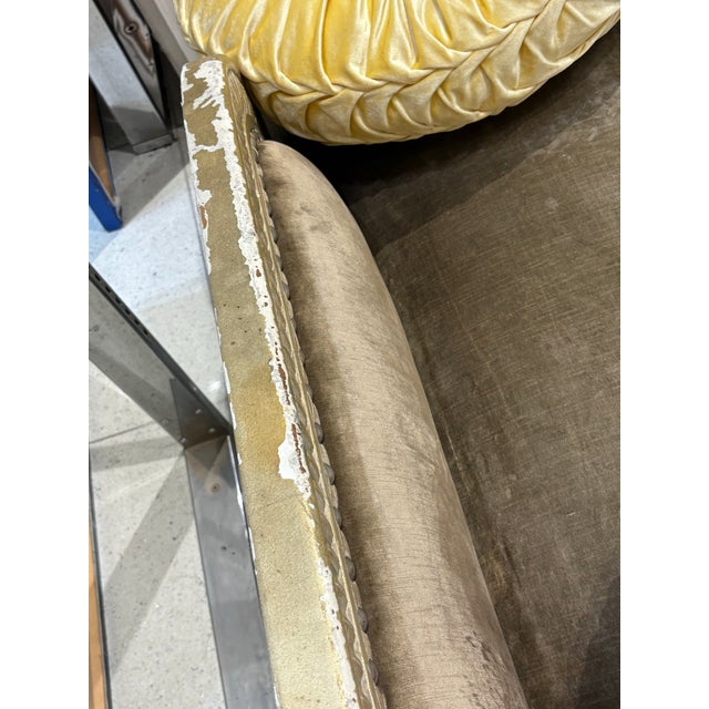 1960s Antique French Style XV Louis Chaise Lounge For Sale - Image 10 of 12