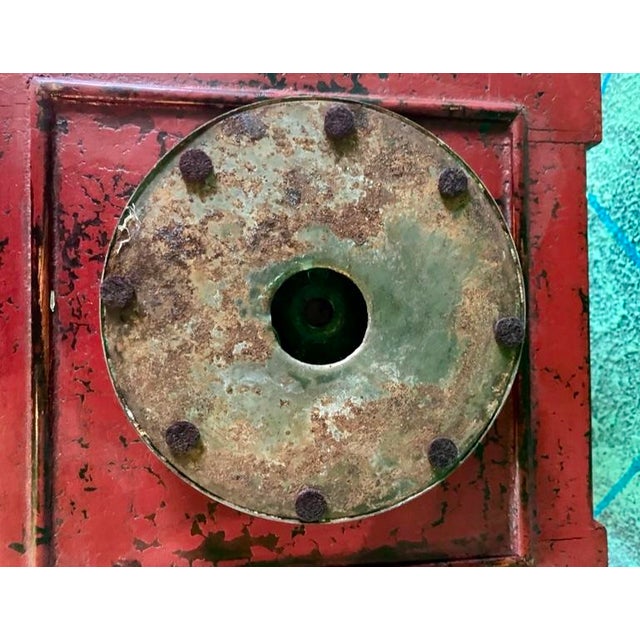 1940s Indian Brass Vase With Engraved Designs For Sale In Dallas - Image 6 of 12