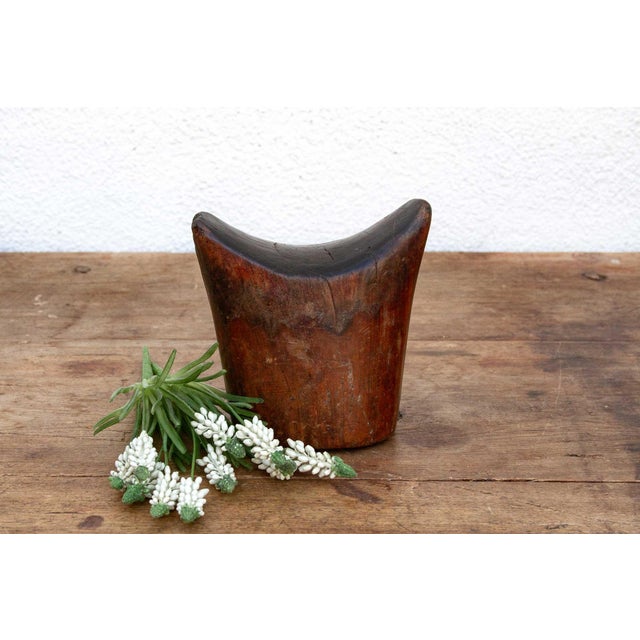 Wood Mid 20th Century African Headrest For Sale - Image 7 of 7