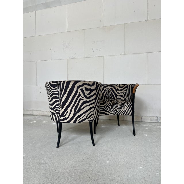 Tête-À-Tête Conversation Sofa from Giorgetti, 1980s For Sale - Image 10 of 12