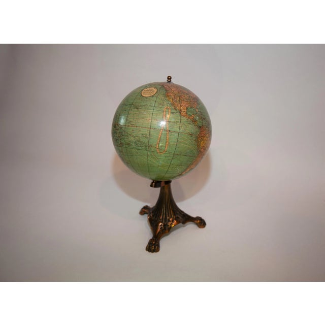 Light Green Mid 20th Century International Globe For Sale - Image 8 of 8