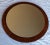 Vintage Wall Mirror with Teak Frame, 1970s For Sale - Image 4 of 5