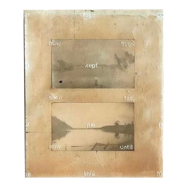 Contemporary Rachel Denny Collage Painting Photographic Mixed Media Art Piece, 2003 For Sale - Image 3 of 18