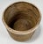 Gabriella Crespi Vintage Gabriella Crespi Style Brass Trim Coiled Rattan Basket For Sale - Image 4 of 5