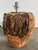 Vintage Knotty Burled Wood Table Lamps, a Pair For Sale - Image 12 of 15