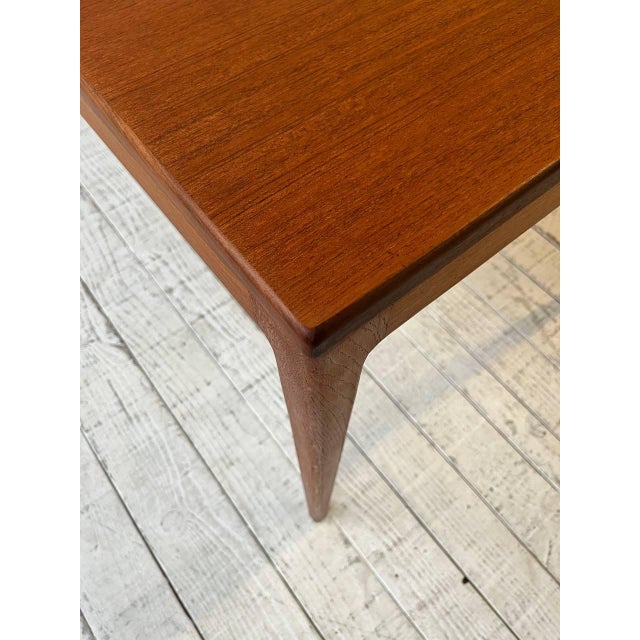 Retractable Dining Table in Teak by Hartmut Lohmeyer for Wilkhahn For Sale - Image 11 of 12