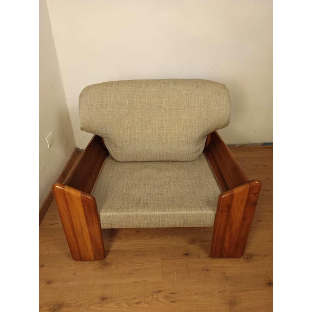 Vintage Sapporo Armchairs by Mario Marenco for Mobilgirgi, 1970s, Set of 2 For Sale - Image 9 of 12