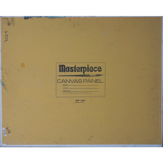 Abstract Expressionism Unknown The Golden Gate Bridge and Coastal Highway Abstract Expressionist 1970s For Sale - Image 3 of 4