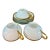 Early 20th Century Theodore Haviland Porcelain Cup & Saucer Set - 7 pcs For Sale