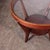 Round Dark Oak Side Table by Kozelka & Kropacek for Interieur Praha, 1950s For Sale - Image 6 of 8