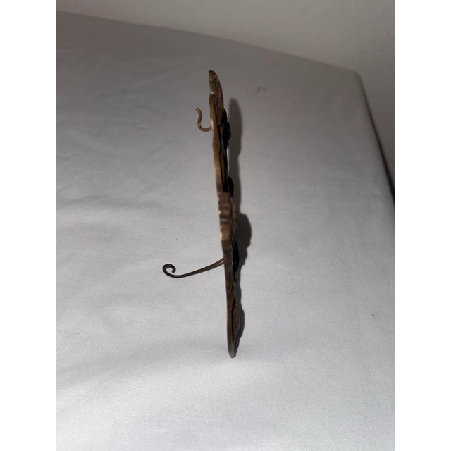 Antique Art Nouveau Gilt Bronze Pocket Watch Stand For Sale - Image 4 of 6