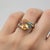 Blue Topaz Multicolor Ring in 14k Gold, Size 7.5 For Sale - Image 4 of 11