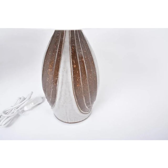Mid-Century Danish Table Lamps in Ceramic by Michael Andersen, 1960s, Set of 2 For Sale - Image 10 of 11