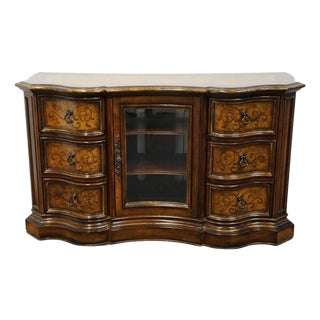 Hooker Furniture Traditional Contemporary 63" Serpentine Front Media Credenza Console 698-55-492 For Sale