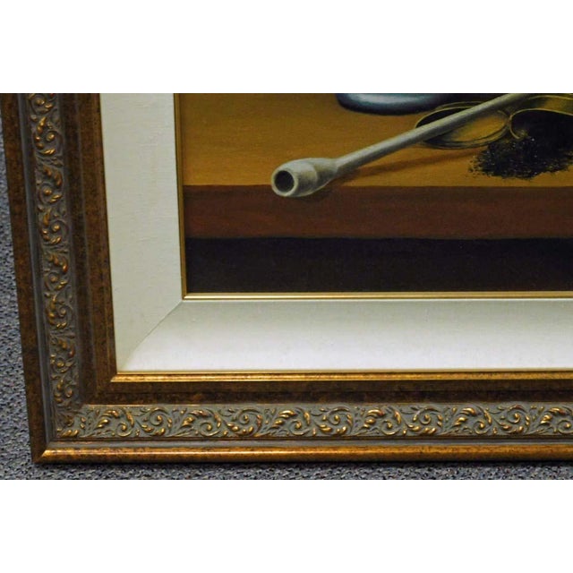 Fazly (Fazoil Ataullakhanov) "Creative Spray" Original Oil on Canvas Hand Signed For Sale - Image 10 of 11