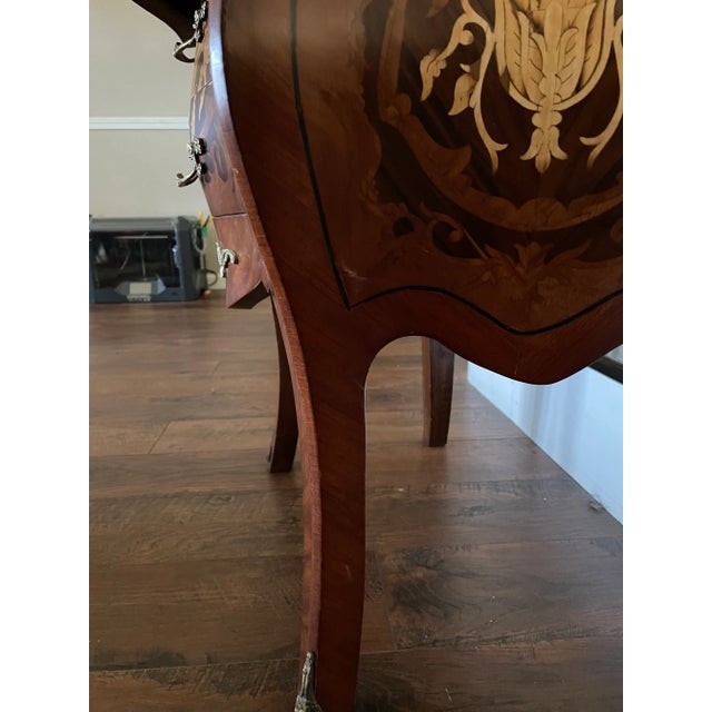 Louis XV Marble Top Commode For Sale - Image 10 of 12