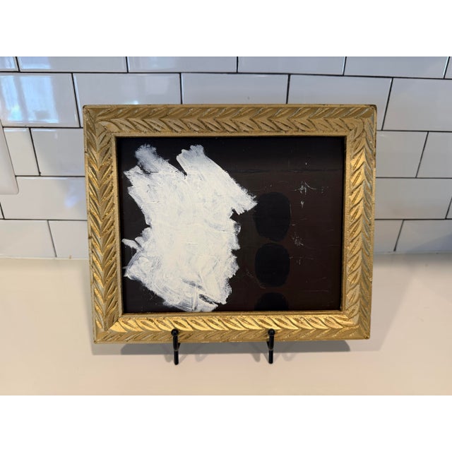 An original work of art by Shannon Weir, paired with gold frame for a one-of-a-kind presentation. The color combination of...