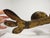 VTG Large 36" Hand Forged Iron Gold Gilt Candle Holder ~ Brutalist Art Retro MCM For Sale - Image 17 of 18