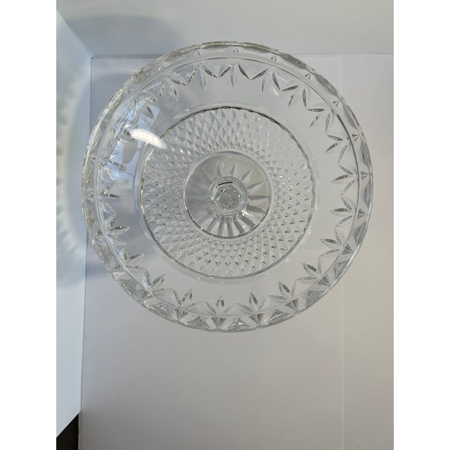 Waterford 1990s Waterford Crystal Ballina Compote Dessert Bowl & Box #109162 Ireland. Mint For Sale - Image 4 of 12