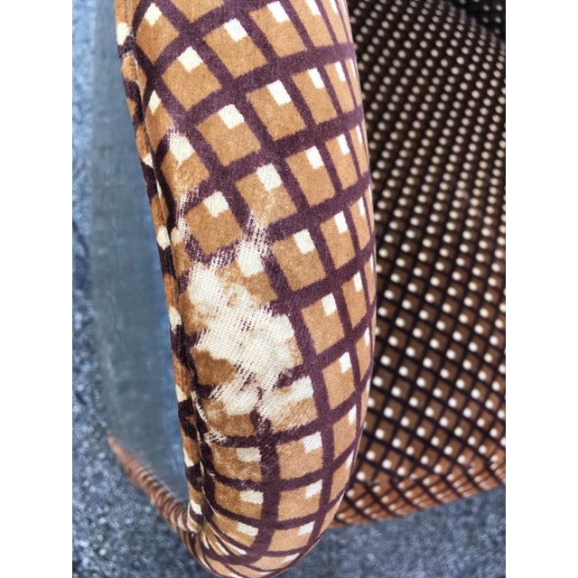 Chrome Wrapped Swivel Chair by Milo Baughman for Thayer Coggin For Sale In West Palm - Image 6 of 12