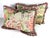 Linen Thibaut Peony Garden Hand Printed Tasseled Linen Pillows/a Pair For Sale - Image 8 of 8