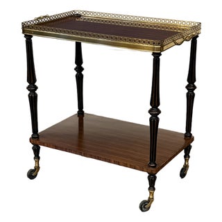 Leighton Hall Serving Cart/Trolley - Showroom Sample For Sale