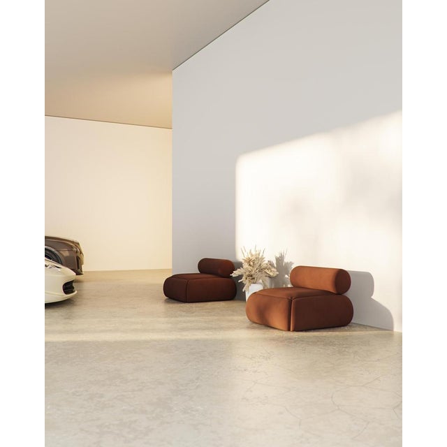 Mustard Lupin Sofa by Nelson Araujo For Sale - Image 6 of 10