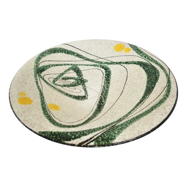 Decorative Ceramic Bowl by Ruscha, 1970s For Sale