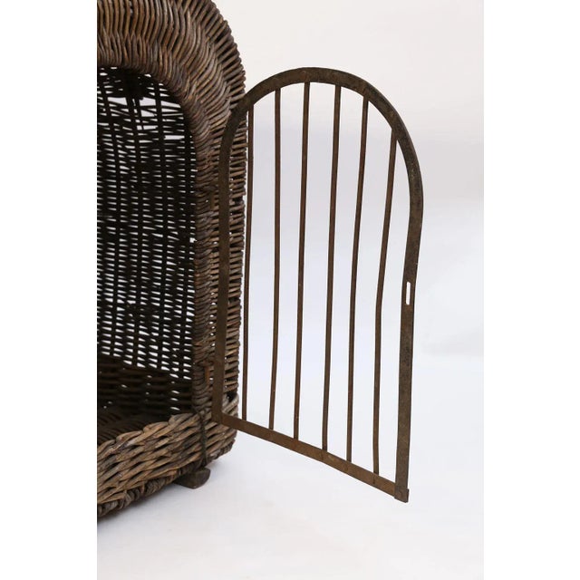 1900 - 1909 English Wicker Dog Kennel For Sale - Image 5 of 13