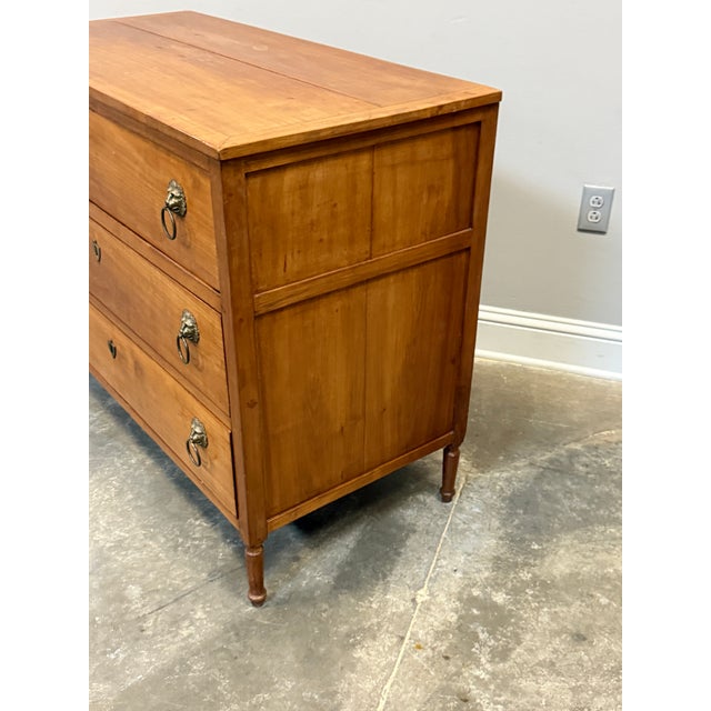 19th Century 19th C. French Empire Style Commode With Drop Front For Sale - Image 5 of 12